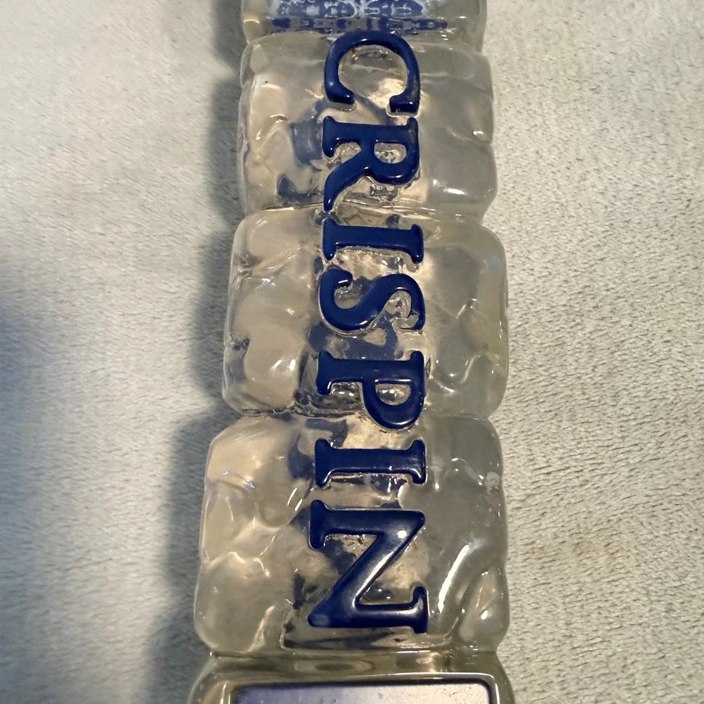 Crispin Original Super Premium Cider Beer Tap Handle Ice Cube‎ Design 10.5